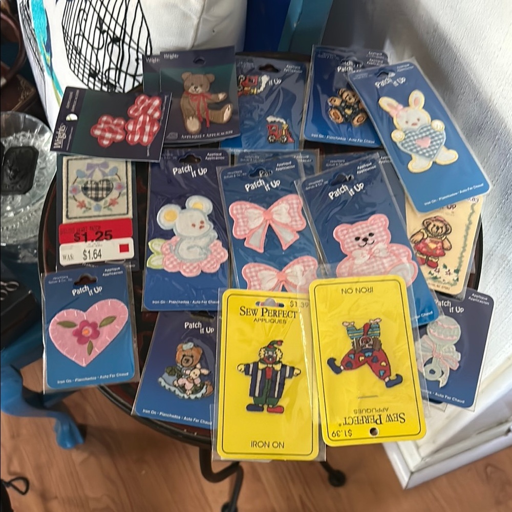 Vintage Kids Iron-On Patches